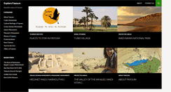 Desktop Screenshot of fayoumegypt.com
